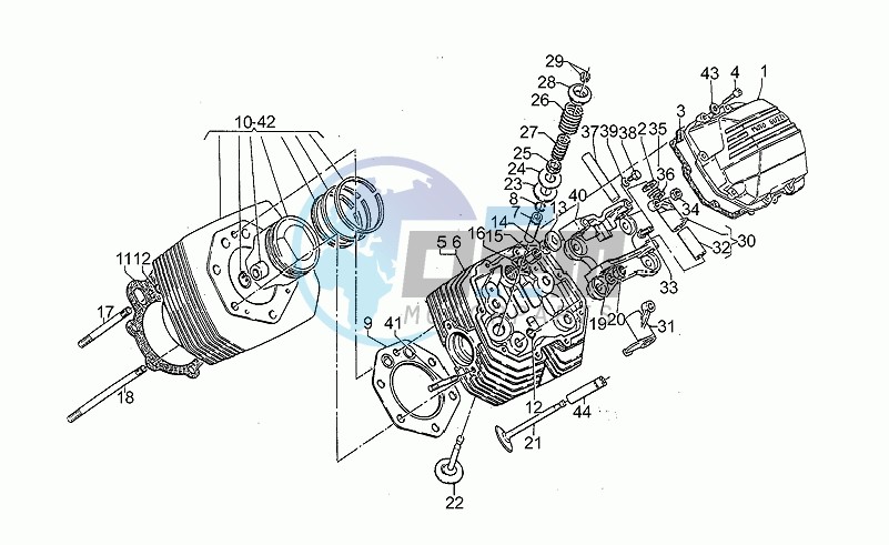 Cylinder head 1991-d