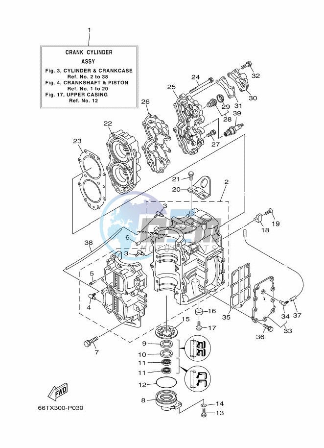 CYLINDER--CRANKCASE