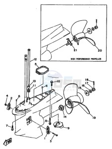 250AETO drawing PROPELLER-HOUSING-AND-TRANSMISSION-2