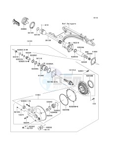 VN 1500 B [VULCAN 88 SE] (B1-B3) N8F drawing DRIVE SHAFT_FINAL GEAR