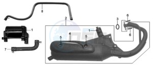 JET EURO X 50 drawing EXHAUST