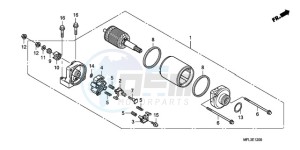 CBR1000RA9 Australia - (U / ABS MME) drawing STARTING MOTOR