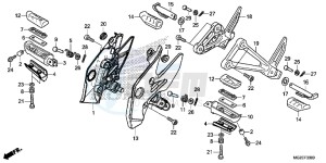 CB500FAE CB500F ABS UK - (E) drawing STEP