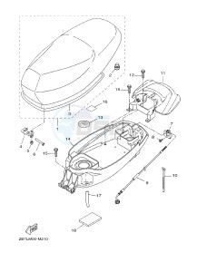 CW50N BOOSTER (2B7L 2B7M) drawing SEAT