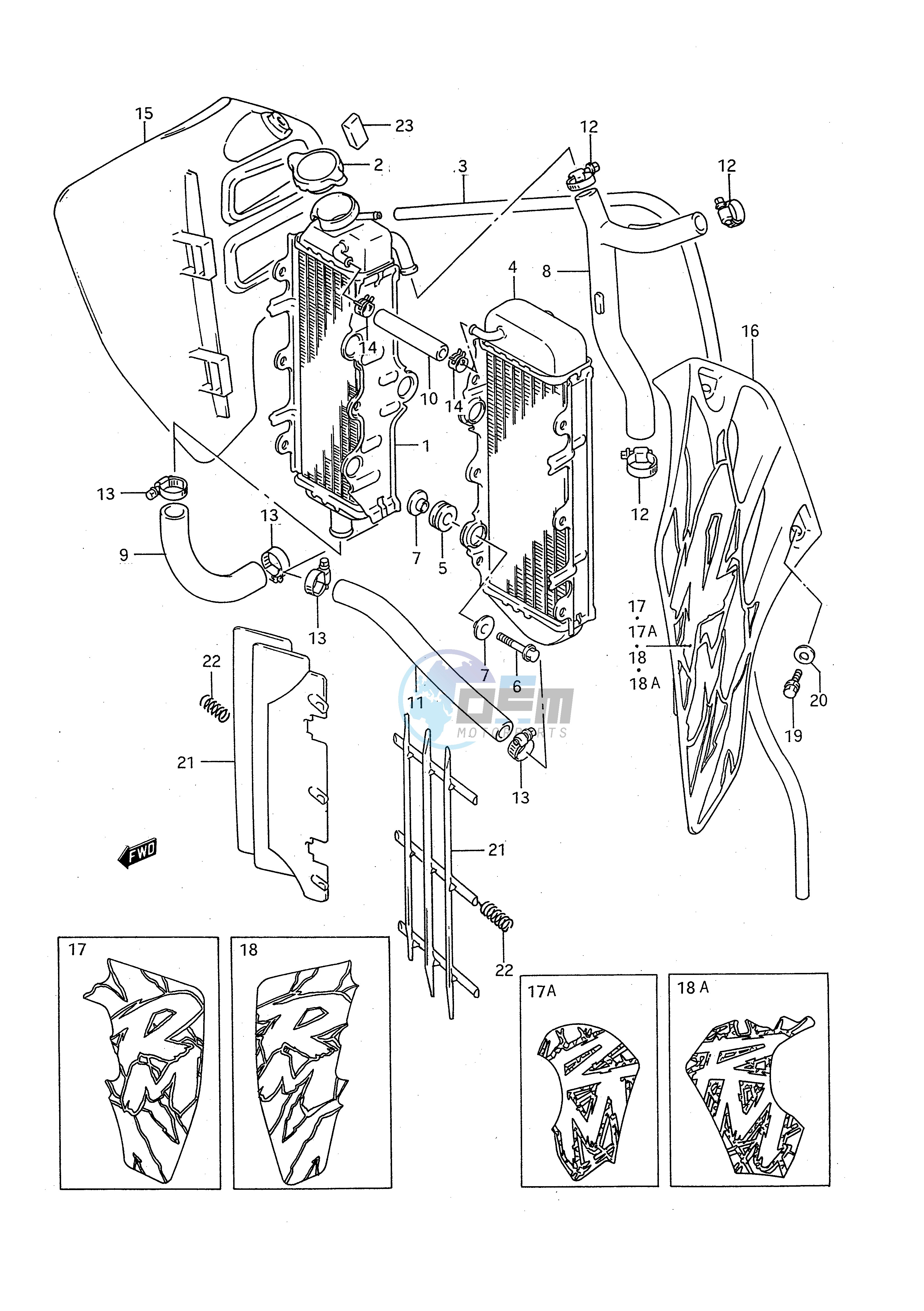 RADIATOR (MODEL N P)