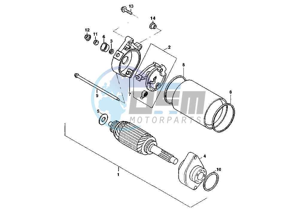 STARTING MOTOR