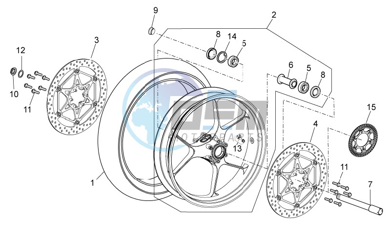 Front wheel