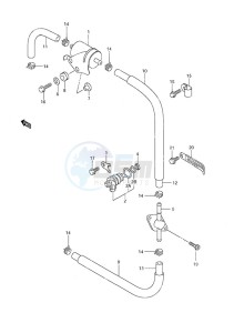 DF 40 drawing Fuel Injector