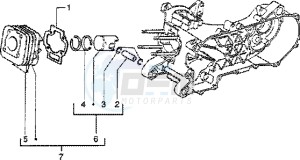 ET2 50 drawing Cylinder - piston - wrist pin unit