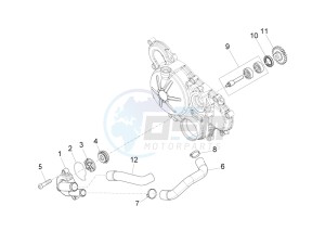 RS 125 4T E4 ABS (EMEA) drawing Water pump