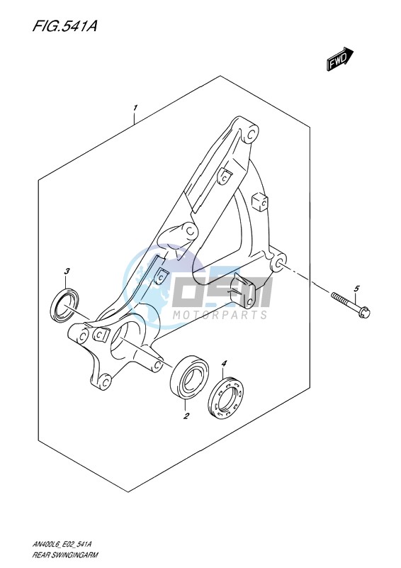 REAR SWINGINGARM