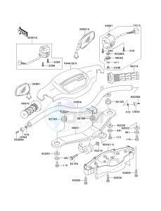 AN 110 D (D2-D3) drawing HANDLEBAR