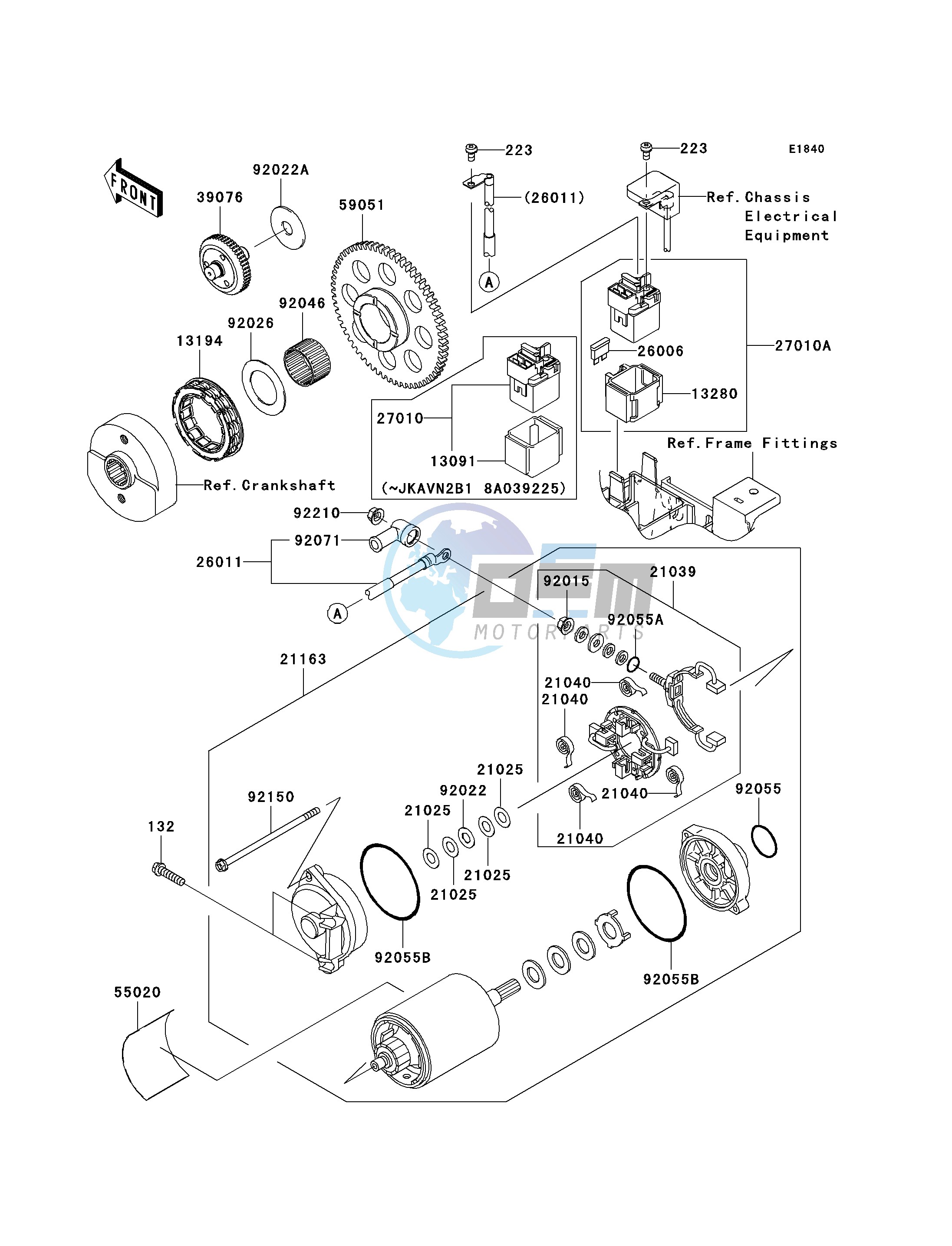 STARTER MOTOR