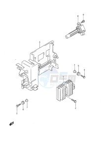 DF 70A drawing Rectifier/Ignition Coil