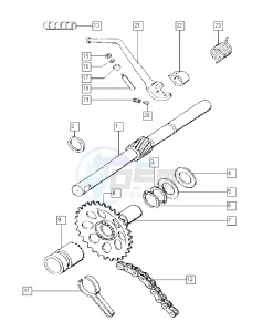 CLASSIC_XL 50 drawing Starter mechanism