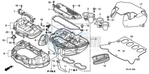 CBR1000RR9 Australia - (U / MME SPC) drawing AIR CLEANER