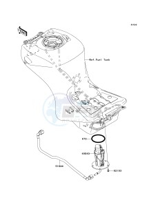 ZG 1400 B [CONCOURS 14] (8F-9F) B9F drawing FUEL PUMP