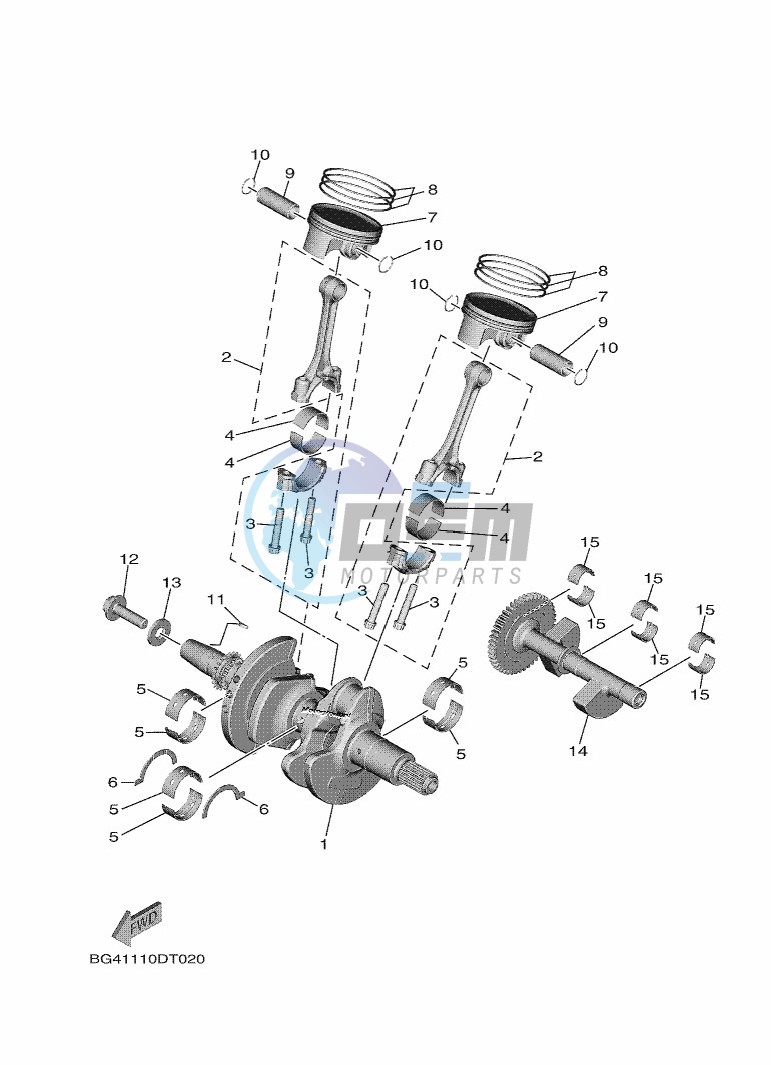 CRANKSHAFT & PISTON