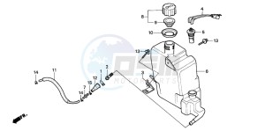 SK50M drawing OIL TANK