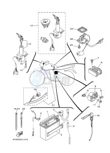 YBR125E (4P2G 4P2H 4P2J) drawing ELECTRICAL 1