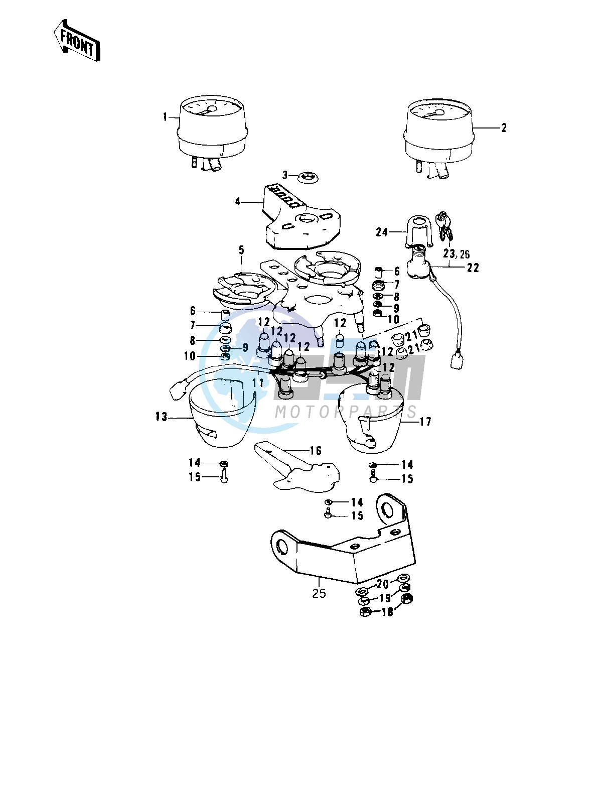 METERS_IGNITION SWITCH -- 77-78 B1_B2- -