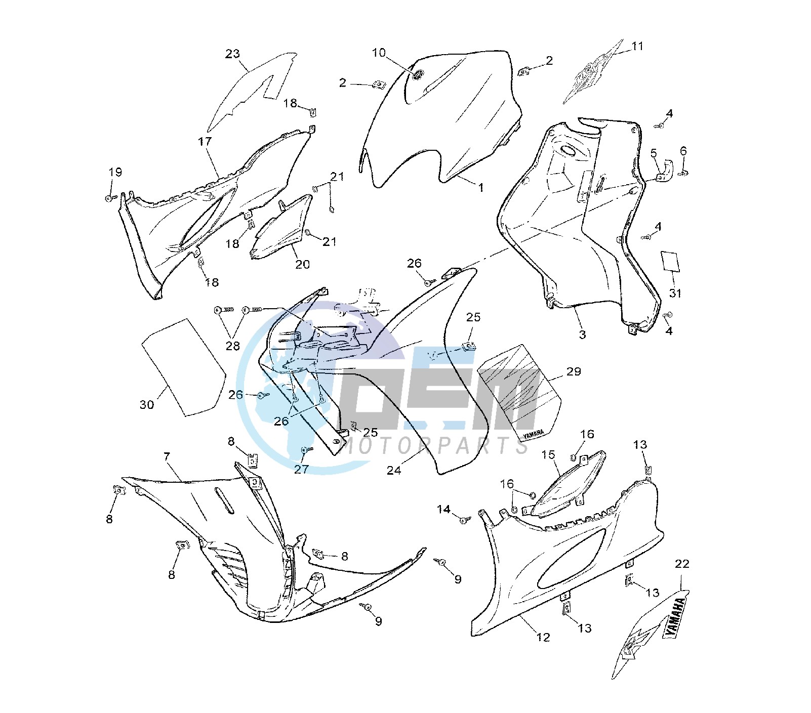 FRONT BODY 3D43-4C