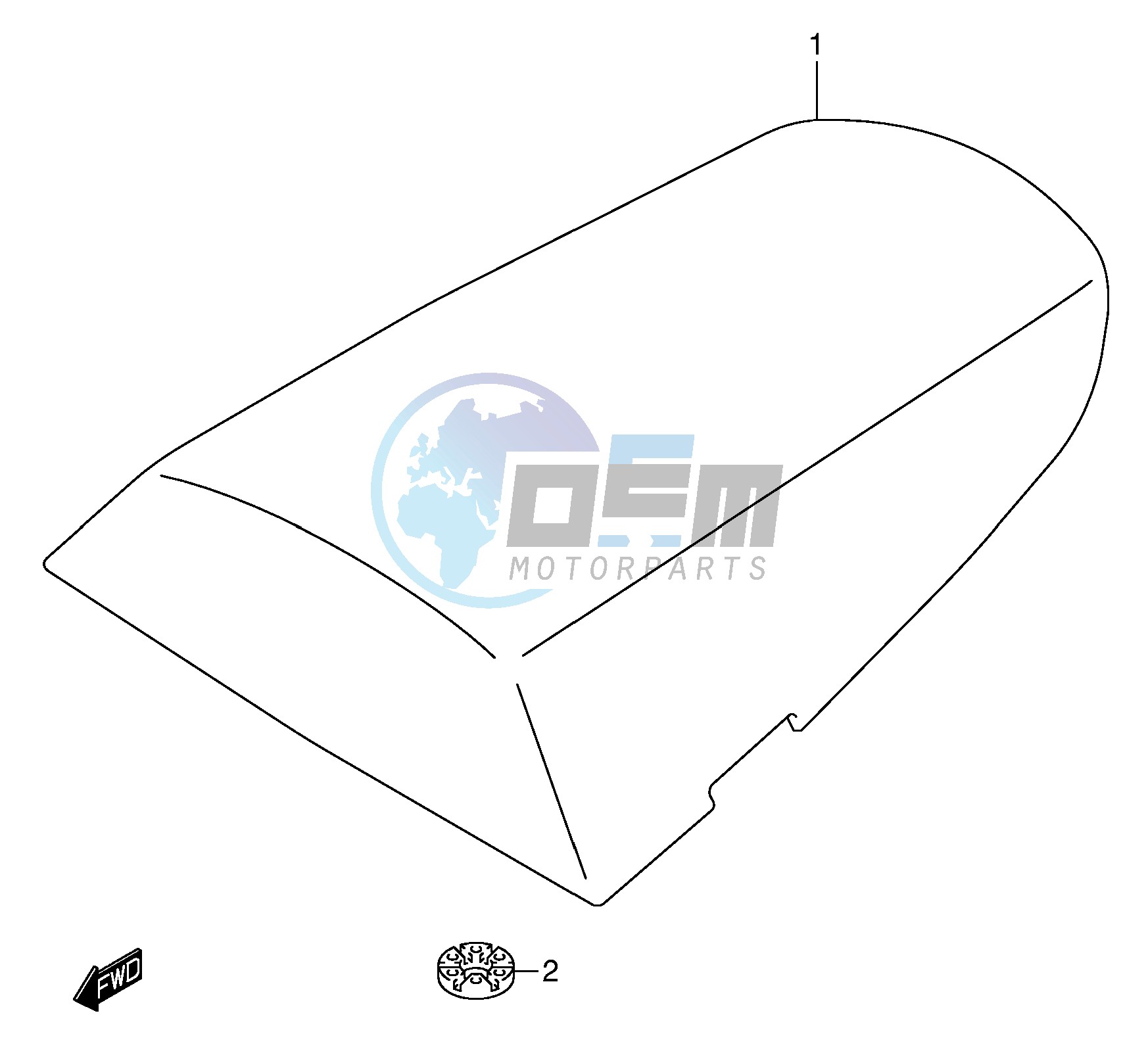 SEAT TAIL BOX (MODEL K2)