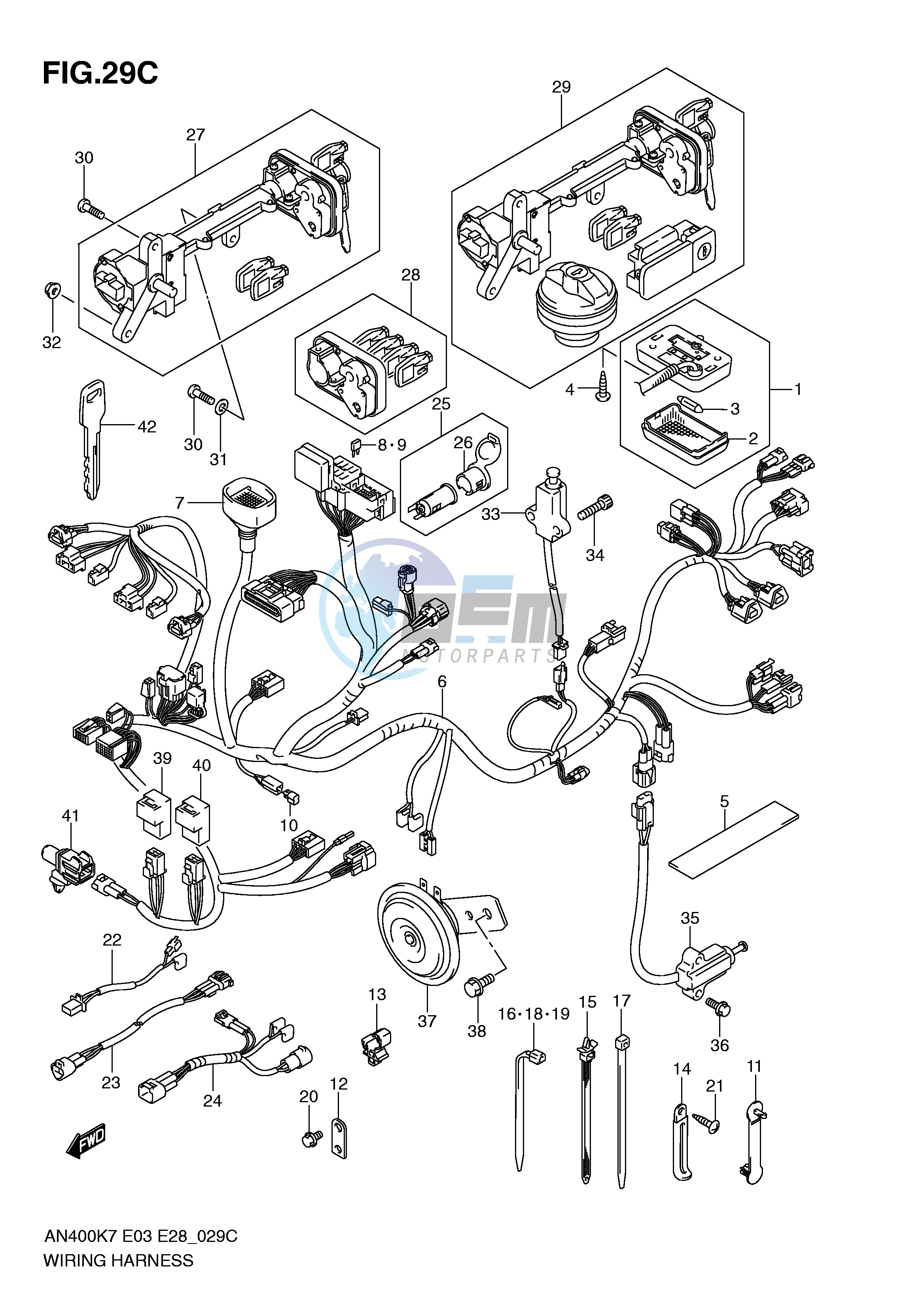 WIRING HARNESS (AN400L0)