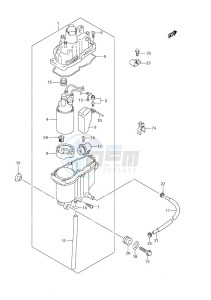 DF 90 drawing Fuel Vapor Separator