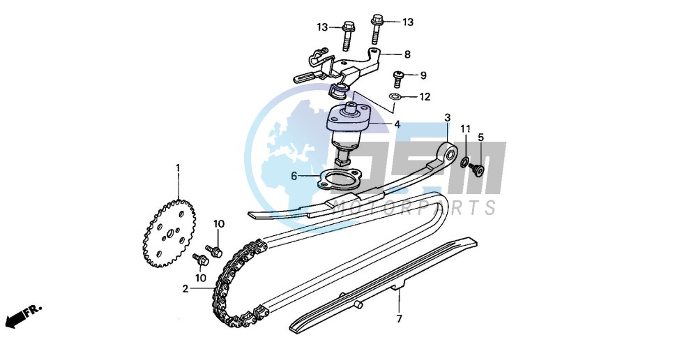 CAM CHAIN/TENSIONER