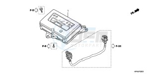 CBR650FAG CBR650F 6ED - (6ED) drawing METER