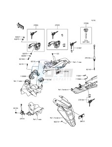 Z800_ABS ZR800DEF UF (UK FA) XX (EU ME A(FRICA) drawing Ignition Switch