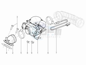 SR Motard 125 4t e3 drawing Silencer