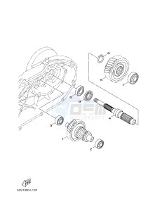 HW125 XENTER 125 (53B6) drawing TRANSMISSION