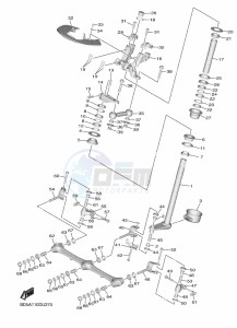 NIKEN MXT850 (BD5B) drawing STEERING 2