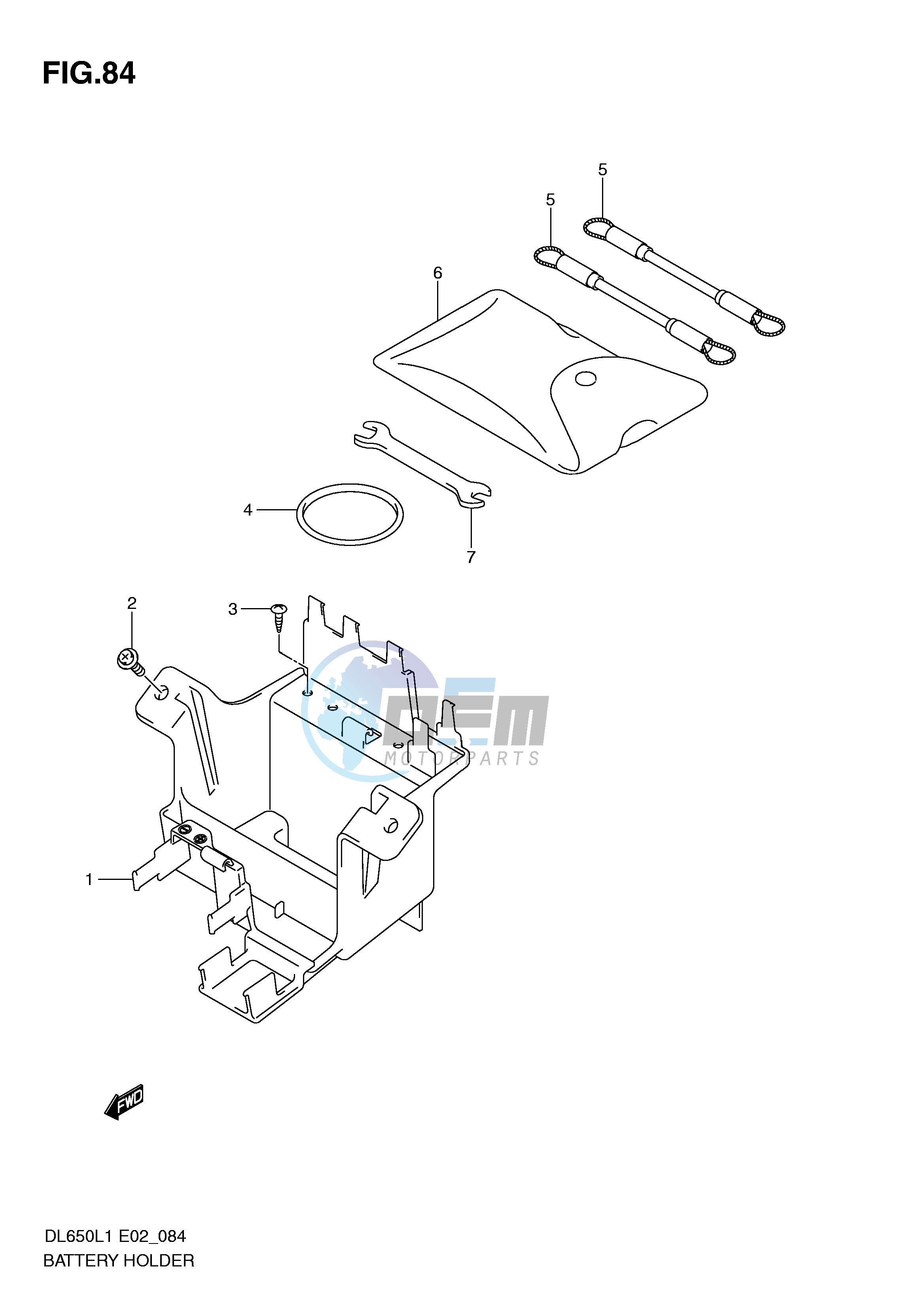 BATTERY HOLDER