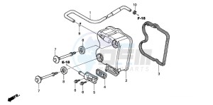 NES125 drawing CYLINDER HEAD COVER