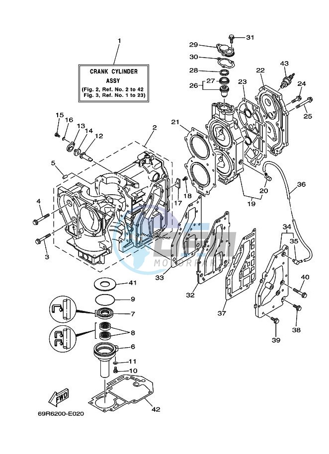 CYLINDER--CRANKCASE