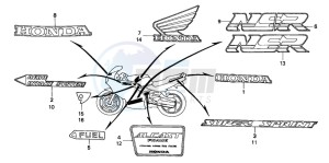 NSR125F drawing MARK (2)