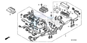 CBR1000RR9 Australia - (U / MME PSW SPC) drawing WIRE HARNESS (CBR1000RR)