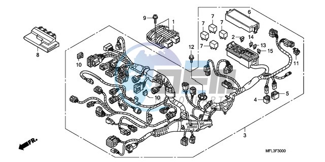 WIRE HARNESS (CBR1000RR)