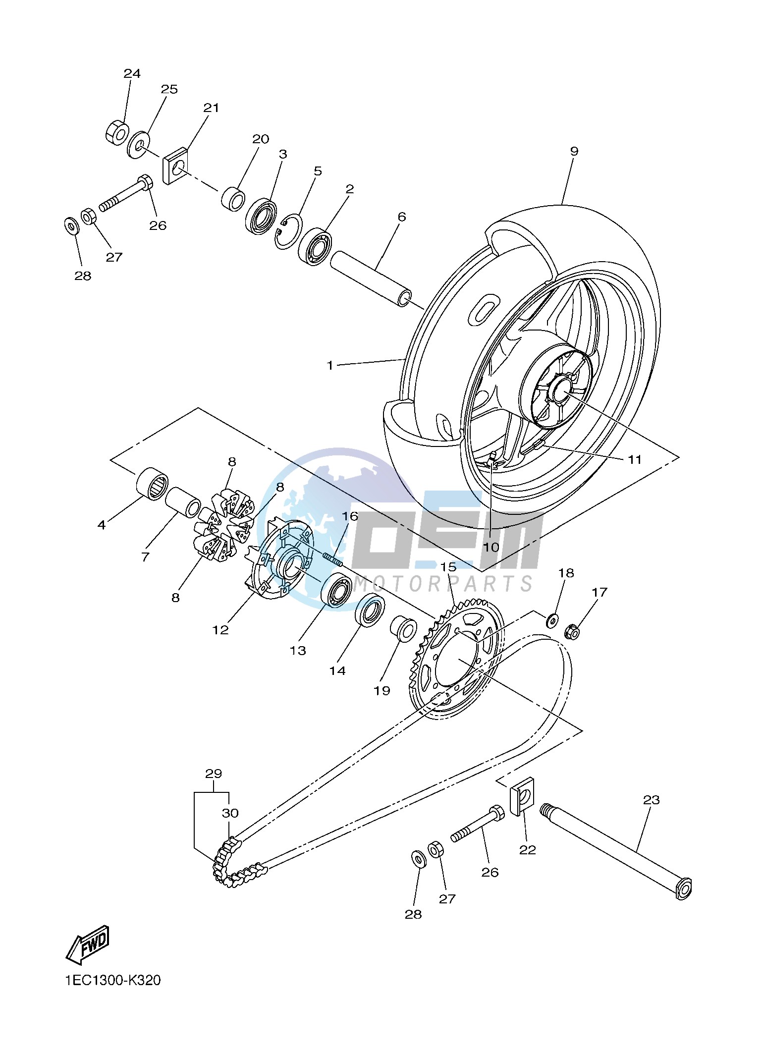 REAR WHEEL