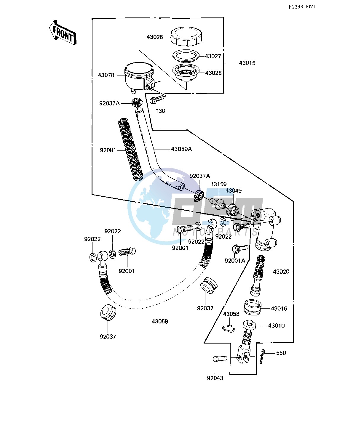 REAR MASTER CYLINDER