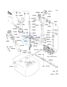 JH 750 F [SUPER SPORT XI] (F1-F2) [SUPER SPORT XI] drawing FUEL TANK