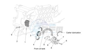 SR 50 IE-Carburatore 50 drawing Oil pump