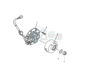 YZ F 250 drawing GENERATOR