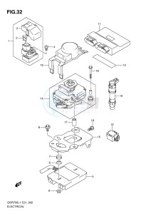 GSR750 (E21) drawing ELECTRICAL (GSR750L1 E24)