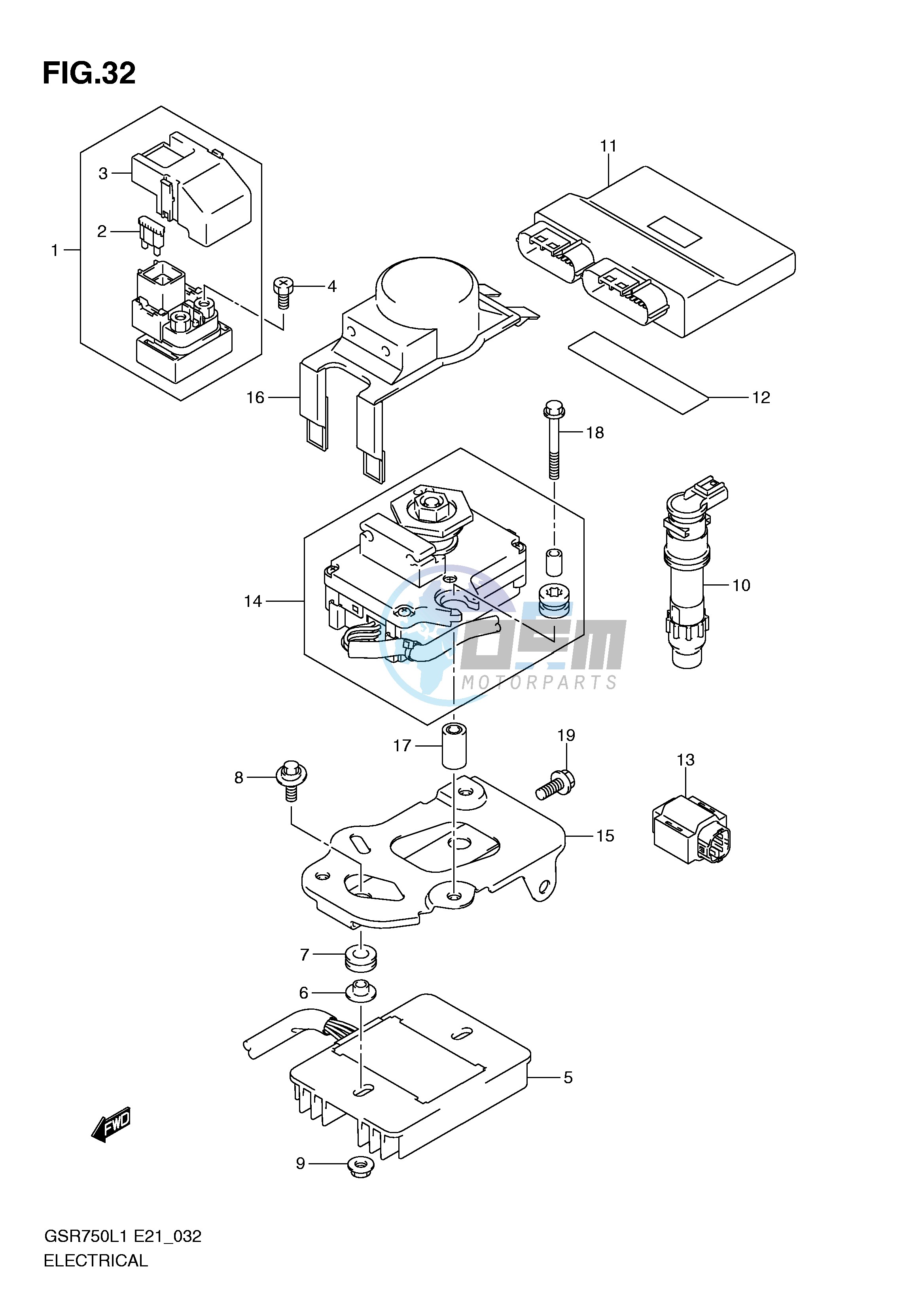 ELECTRICAL (GSR750L1 E24)