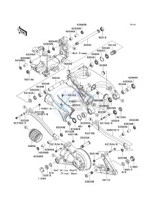 ZG 1400 B [CONCOURS 14] (8F-9F) B9F drawing SWINGARM