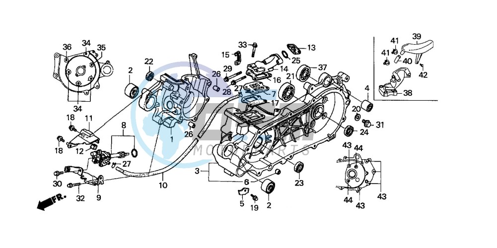 CRANKCASE/OIL PUMP